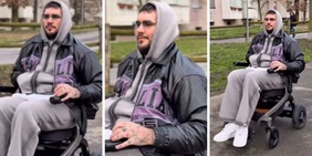 Scardina sulla sedia a rotelle, il video della rinascita emoziona tutti