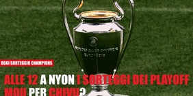 Tutto sul sorteggio di Champions
