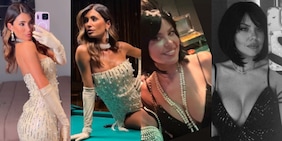 Federica Nargi e Costanza Caracciolo super sexy ai 50 anni di Brocchi: le foto del party
