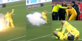 Clamoroso in Cremonese-Inter: un petardo esplode vicino ad Audero! La sequenza dell'incidente