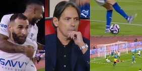 Benzema, che debutto con l'Al-Hilal di Inzaghi: le foto del gol di tacco!