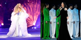 Laura Pausini e Mariah Carey fanno vibrare San Siro alla cerimonia d'apertura di Milano-Cortina