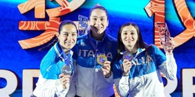 Rizzi, Santuccio e Fiamingo scrivono la storia a Wuxi: oro, argento e bronzo per le spadiste azzurre!