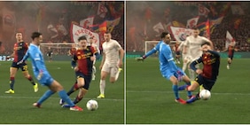 Meret atterra Vitinha in area dopo soli 30 secondi e regala un rigore: che svarione in Genoa-Napoli