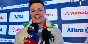 L’emozione di Fischnaller per il bronzo, la festa a Casa Italia Cortina