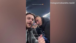 Totti allo stadio per Roma-Cagliari cerca...Aleandro Rosi