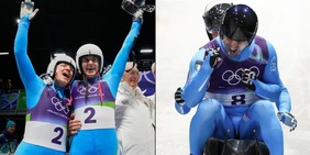 Slittino nella leggenda rivivi la diretta Olimpiadi: quarti gli azzurri nella danza libera