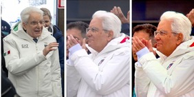 Mattarella si alza in piedi e applaude Federica Brignone: che emozione a Cortina