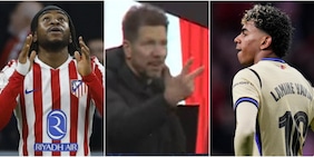 Bufera in Spagna per il gesto con la mano di Simeone a Yamal durante Atletico-Barcellona: la presa in giro fa discutere