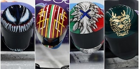 Allo Skeleton la medaglia d'oro dei caschi più originali