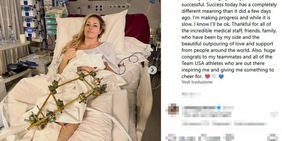 Lindsey Vonn, il messaggio emozionante dopo la quarta operazione e la promessa che lascia tutti a bocca aperta