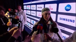 Lisa Vittozzi a Casa Italia Cortina: "Quando ho visto Brignone..."