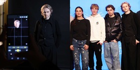 C'è anche Malinin con gli atleti italiani a Casa Samsung a Milano