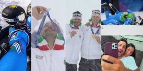 Le lacrime, il bacio alla medaglia con lo sguardo al cielo e quel sole sul casco: Federico Tomasoni ricorda la sua Matilde