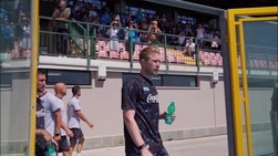 Napoli, De Bruyne sta tornando in città