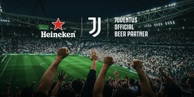 Heineken è il nuovo official beer partner di Juventus Football Club