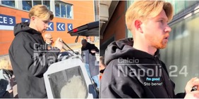 De Bruyne torna a Napoli: il trasportino con i gatti, la famiglia e il messaggio ai tifosi