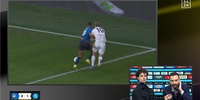 Manna, il durissimo sfogo in diretta tv: "Una roba imbarazzante, non è calcio. Dov'è il fallo di Hojlund?"