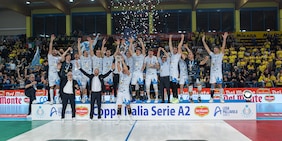 E' festa Pineto: la Coppa Italia di A2 è sua