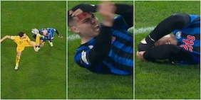 Krstovic è una maschera di sangue: il fallo killer al 98' regala gli ottavi di Champions all'Atalanta