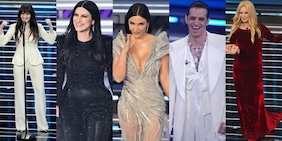 Sanremo 2026, look seconda serata: Laura Pausini in frac, Patty Pravo vellutata di rosso e Achille Lauro...