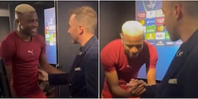 Osimhen si inchina a Del Piero: il siparietto scatena i tifosi della Juve sui social