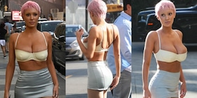 Bianca Censori gira per Los Angeles in reggiseno ma c'è un problema: l'incidente sexy è inevitabile