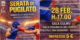 Boxe a Sampierdarena. Vince Lorenzo Berlusconi con ko tecnico alla prima ripresa