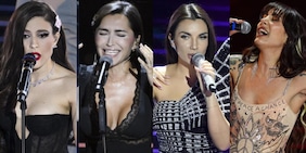 Sanremo 2026, i look della finale: Serena Brancale esplosiva, Ditonellapiaga super sexy