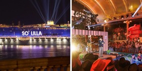 La nave di Max Pezzali e le scritte virali su Sanremo: cosa è successo a bordo