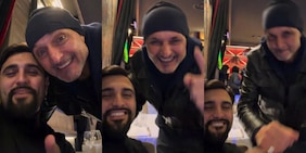 Spalletti scatenato sui social: canta e balla "Per sempre sì" insieme al figlio di Sal Da Vinci