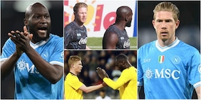 Lukaku e De Bruyne insieme: momento storico con il Napoli