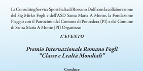 Premio Romano Fogli, il 28 marzo la premiazione