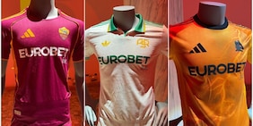La Roma svela la maglia con il main sponsor Eurobet.live