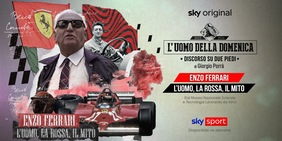 L’Uomo della domenica di Giorgio Porrà celebra la leggenda di Enzo Ferrari
