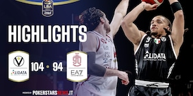 Virtus Olidata Bologna - EA7 Emporio Armani Milano | PokerstarsNews Highlights Serie A Unipol 2025/2026