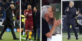 Roma, a marzo la resa dei conti: da Spalletti a Gasperini è sempre crollo. Ma con Mourinho e DiFra...