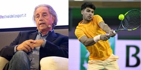 Bertolucci e la battuta su Alcaraz dopo la vittoria di Sinner: "Distratto da Dua Lipa? Lei ha incontrato Sinner..."
