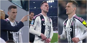 Milik torna in campo dopo due anni: accolto dagli applausi dei tifosi della Juve
