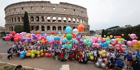 Maratona di Roma, un museo a cielo aperto