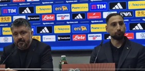 Gattuso: "Rispettiamo la Bosnia. Il loro ct parla di pullman, ma gioca a poker...". Poi si emoziona per Dzeko