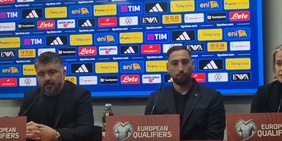 Il giornalista bosniaco a Gattuso: "Gli italiani non glielo chiedono, ma in caso di eliminazione...". La risposta è da applausi