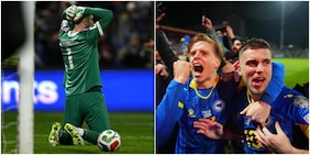 Italia fuori e in lacrime, Bosnia in festa: le reazioni sul campo dopo i calci di rigore