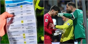Donnarumma e il foglio con i rigoristi bosniaci: ecco come è andata veramente