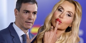 Valeria Marini svela le chat notturne con Pedro Sanchez: "Parliamo di Iran"