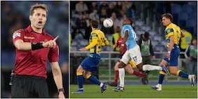 Non c’è rigore ma Marcenaro si perde tutto: male l'arbitro di Lazio-Parma