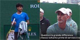 Alcaraz e la frase catturata con il suo box: “Questa è la grande differenza tra me e Sinner…”
