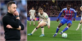 Crystal Palace e West Ham si dividono la posta in palio: sospiro di sollievo per De Zerbi