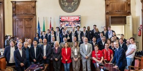 Piacenza ricevuta dalla Sindaca Katia Tarasconi