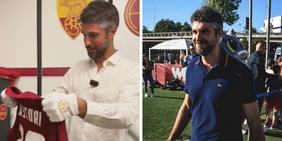 L'allenatore della Roma Femminile, Rossettini, piange e dedica lo scudetto a Davide Astori: "Ha vestito questa maglia..."